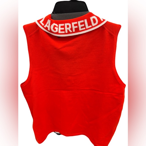Karl Lagerfeld knitted sleeves top - Picture 5 of 6